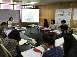 フィリピンPJ linkの日本語授業風景